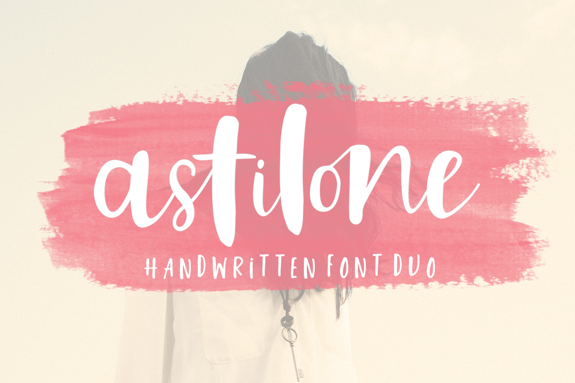 Astilone Font Duo: Hand-Brushed Typography Meets Digital Precision