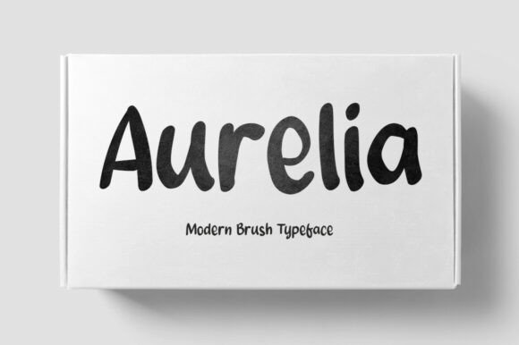 Aurelia Font: Where Brushstroke Artistry Meets Refined Brand Identity