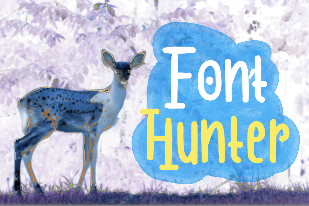 Font Hunter: A Slab Serif Font with Character and Edge