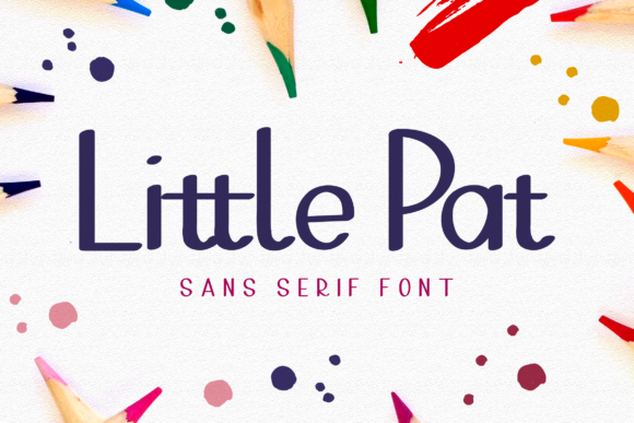 Little Pat 1 Font: A Simple Sans Serif That Works Across Your Creative Projects