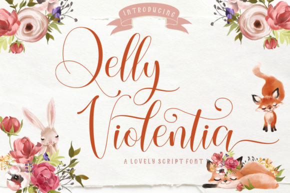 Qelly Violentia Font: A Modern Script for Designers