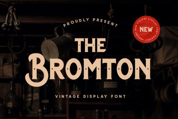 The Bromton Font: A Serif Typeface That Balances Elegance With Everyday Utility