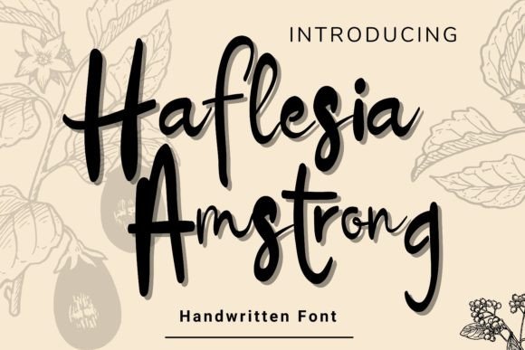 The Versatile Appeal of Haflesia Amstrong Font in Modern Design