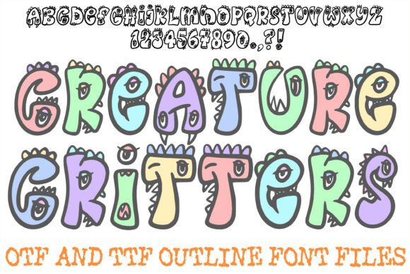 Typography That Bites Back: Understanding the Craft Behind Creature Critters Font