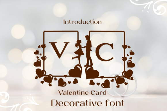 Valentine Card Font: Elegance in Design