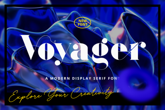 Vayager Font: A Bold Serif That Commands Attention